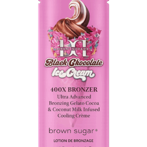שקית קרם שיזוף Black Chocolate Ice Cream – תחליב שיזוף 22 מ״ל