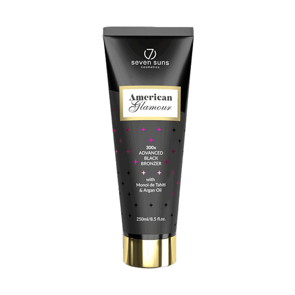 American Glamour 250ML קרם שיזוף למכונה